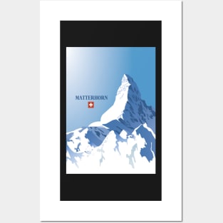 Matterhorn,Zermatt,Switzerland,Ski Poster Posters and Art